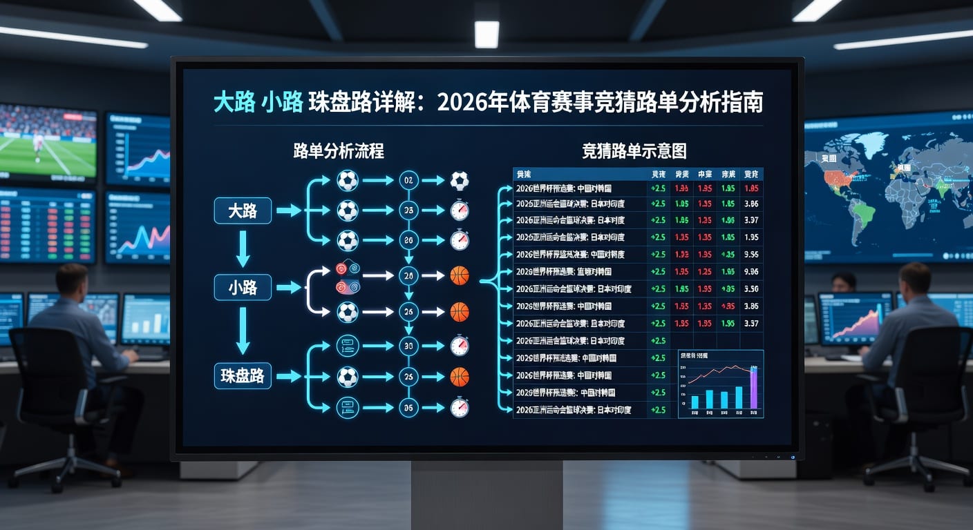 大路小路珠盘路：盘口路径与投注技巧解析