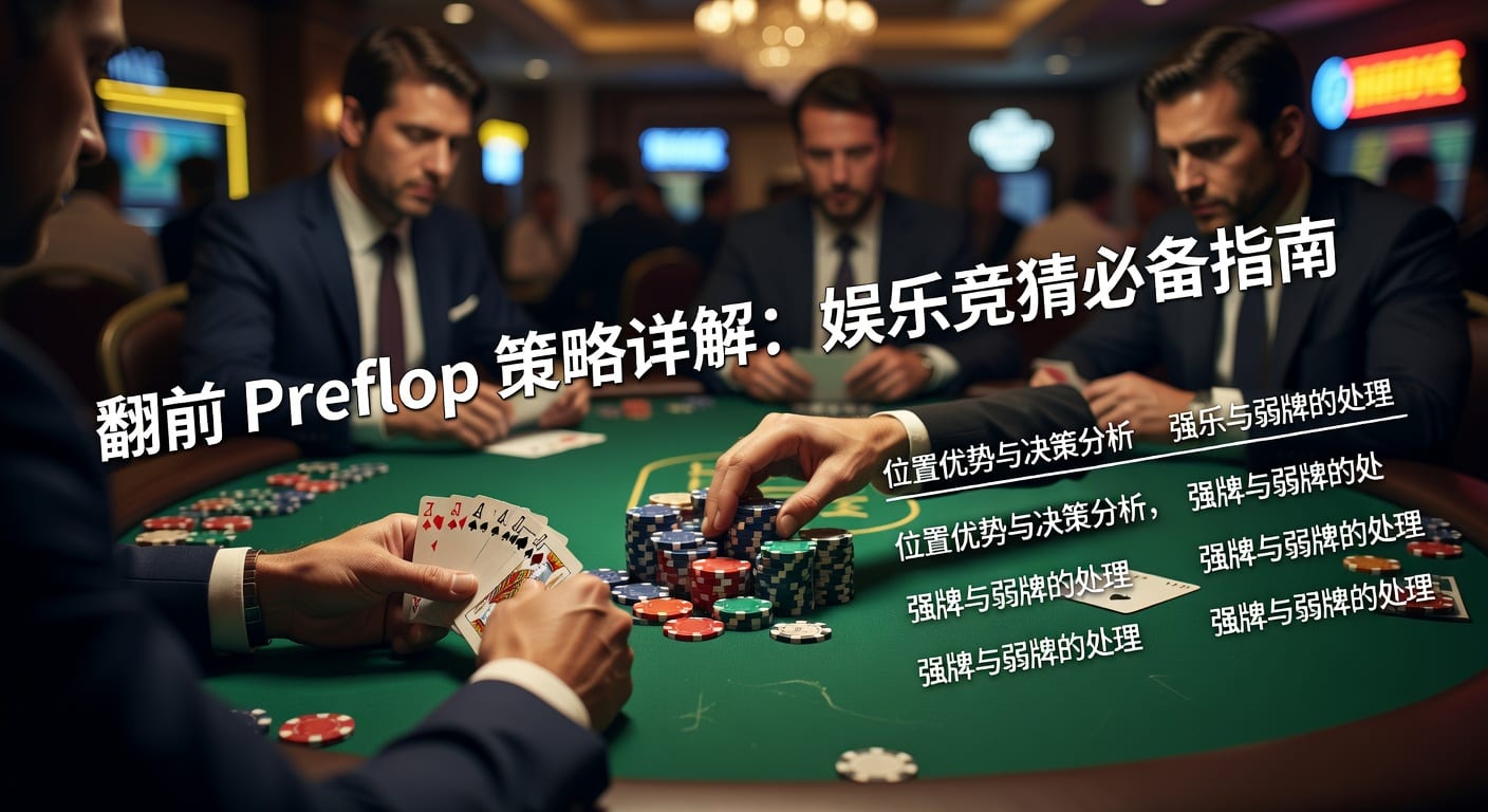 翻前 preflop 决策框架与起手牌分析