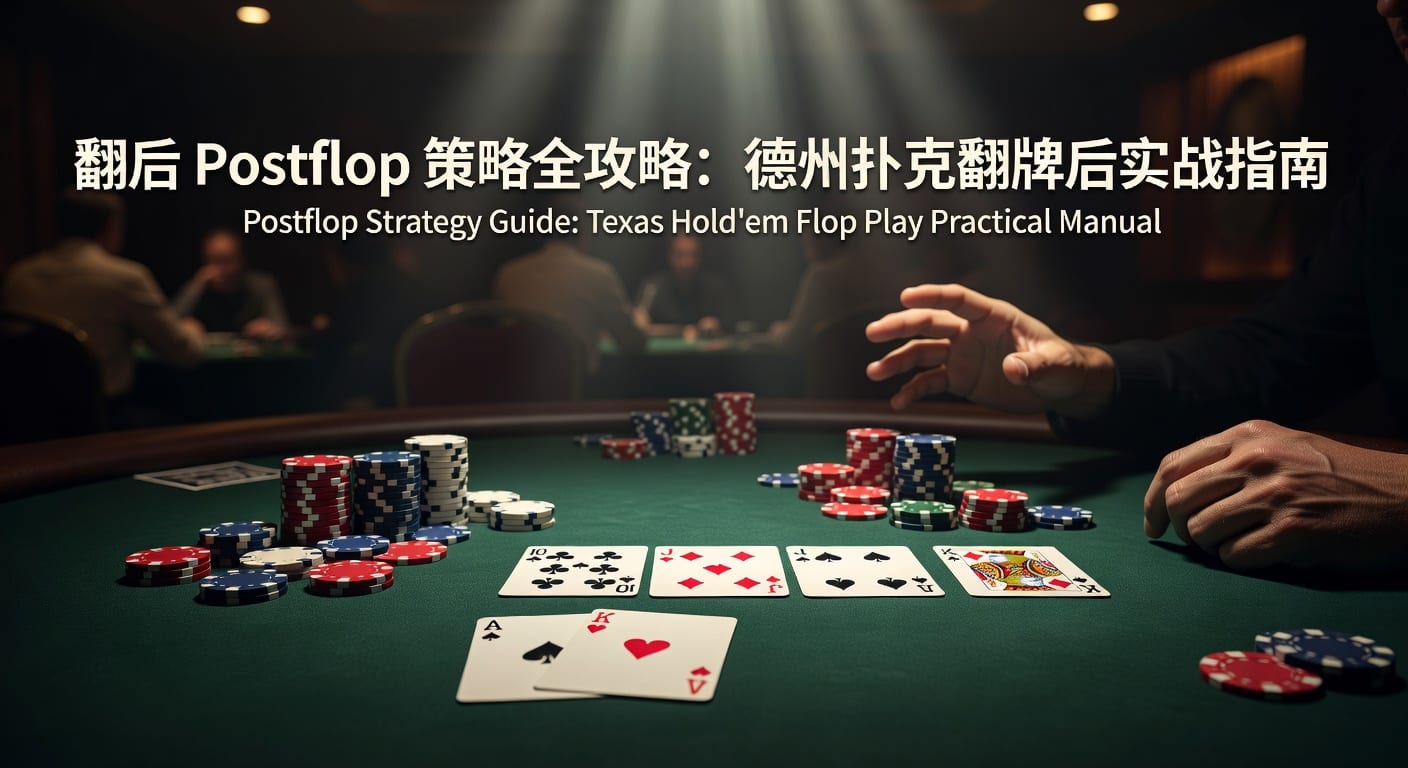 翻后 postflop 实战解析：读牌、下注与范围管理