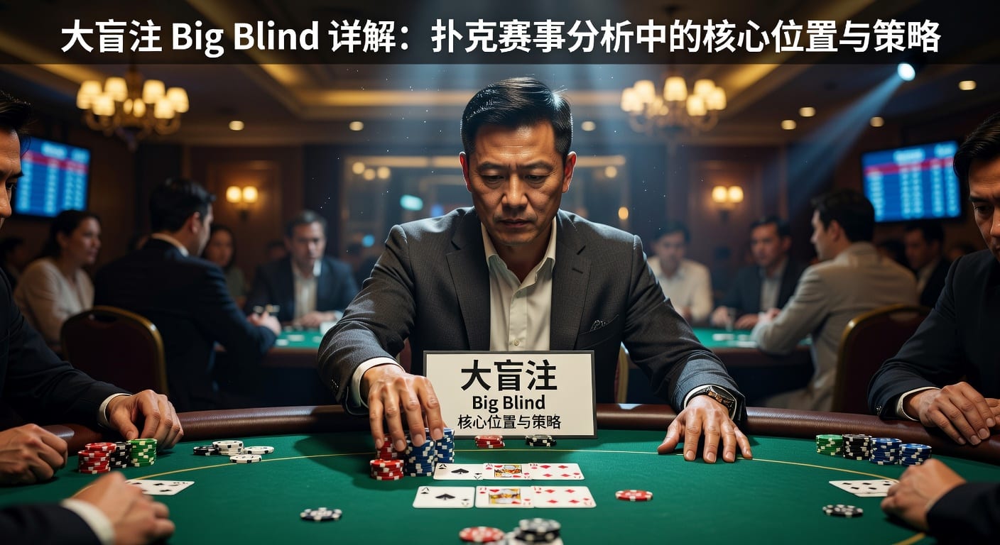 大盲注 big blind：下注单位与实战理解