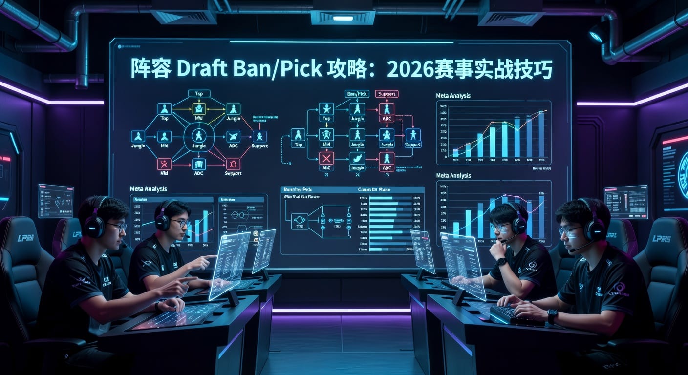 阵容 Draft Ban/Pick：赛前选禁思路与实战分析