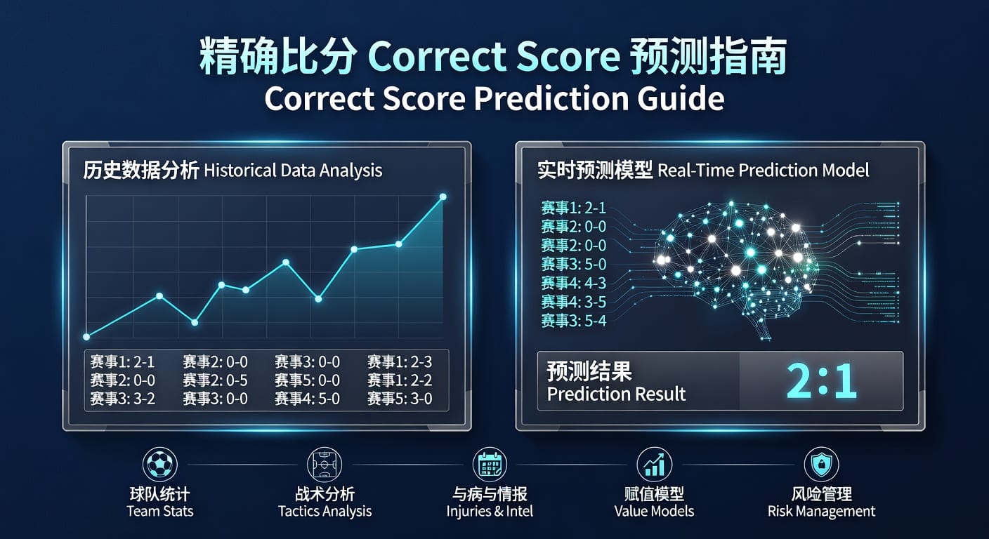 精确比分 correct score：投注技巧与实战判断指南